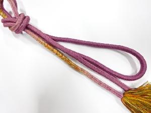 正絹　撚り房　手組帯締め